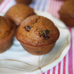 chocolate chip zucchini muffins