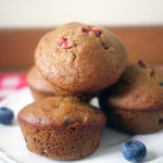 whole wheat honey berry muffins | Delicacious