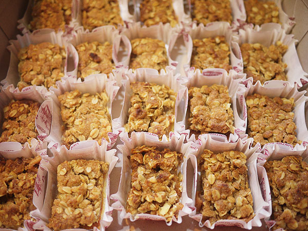 apple crumble bars