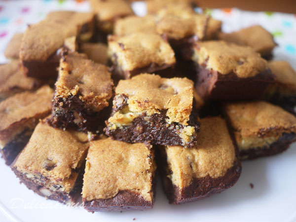 Cookie Top Brownies