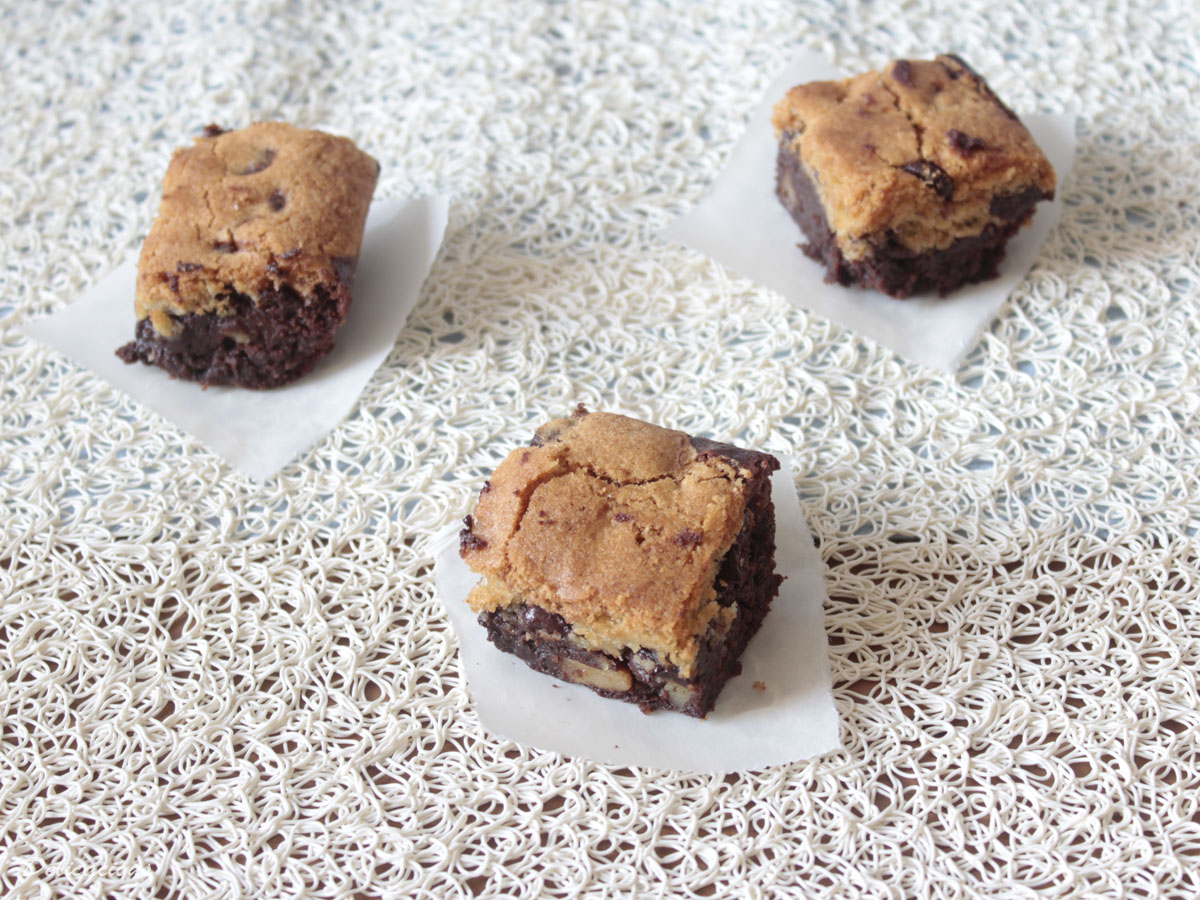 Cookie Top Brownies