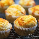 bacon cheese and scallions muffins
