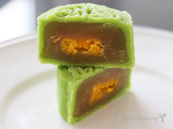 Pandan Snow Skin Mooncakes