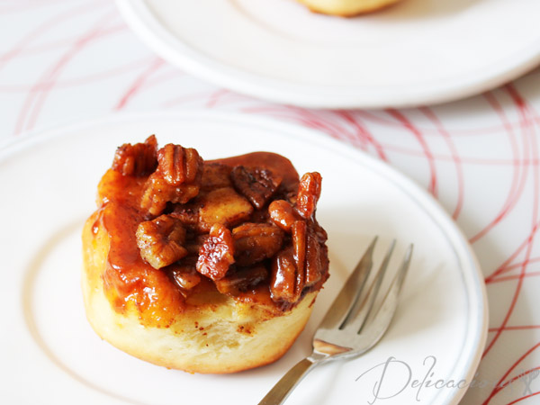 salted caramel pecan sticky buns